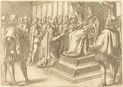 Puolan lähettilään vastaanotto tekijältä Jacques Callot