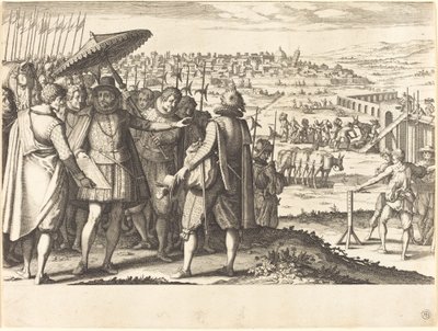 Restoration of the Aqueduct at Pisa tekijältä Jacques Callot