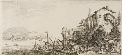 Paluu metsästä, erilaisista Firenzessä suunnitelluista kohtauksista tekijältä Jacques Callot