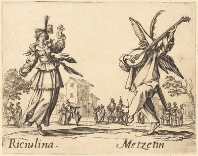 Riciulina ja Metzetin tekijältä Jacques Callot