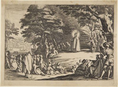 Saint Amond, Saint Nicolas tai Saint Severin tekijältä Jacques Callot