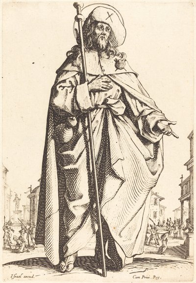 Pyhä Jaakob Suuri tekijältä Jacques Callot