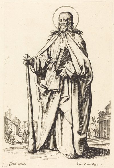 Pyhä Jaakob nuorempi tekijältä Jacques Callot