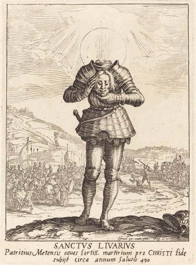 Saint Livierfinnish tekijältä Jacques Callot