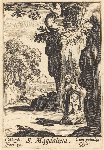 Pyhä Maria Magdaleena tekijältä Jacques Callot