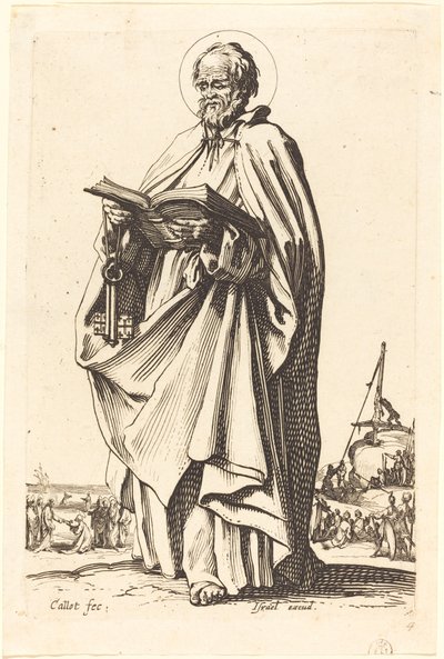 Pyhä Pietari tekijältä Jacques Callot