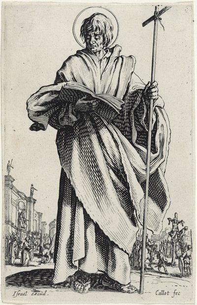 Pyhä Filippus Suurista apostoleista, 1631 tekijältä Jacques Callot