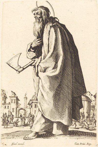 Pyhä Thaddeus tekijältä Jacques Callot