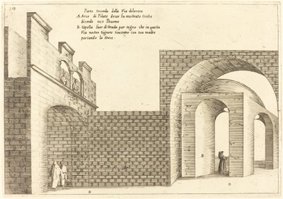 Via Dolorosan toinen osa tekijältä Jacques Callot