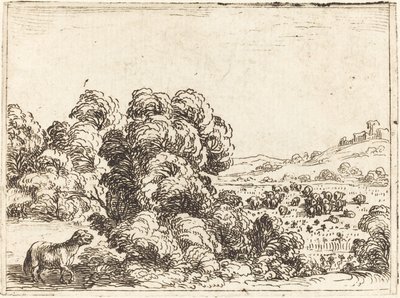 Lampaat kutsuvat lammasta tekijältä Jacques Callot