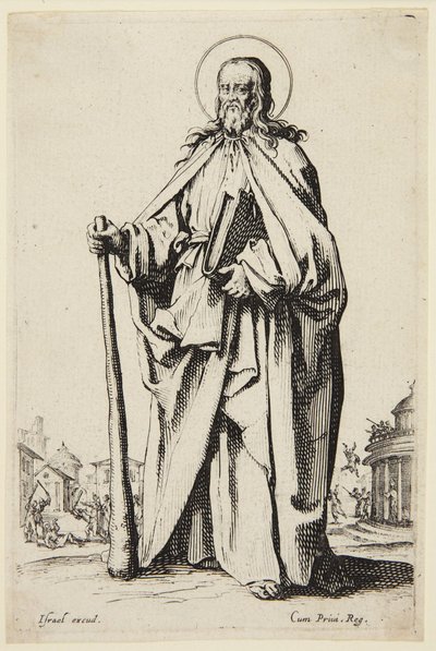 Pyhä Jaakob nuorempi tekijältä Jacques Callot