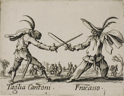 Taglia Cantoni - Fracasso, levy 24 Balli di Sfessanialta tekijältä Jacques Callot