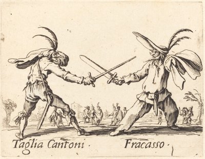 Taglia Cantoni ja Fracasso tekijältä Jacques Callot