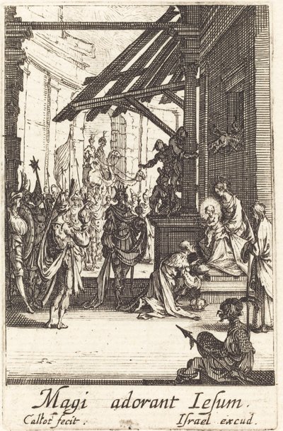 Maagien palvonta tekijältä Jacques Callot