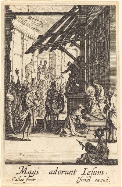 Maagien palvonta tekijältä Jacques Callot