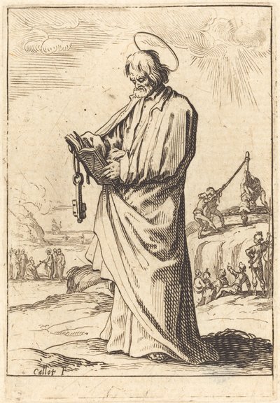 Apostoli Pietari tekijältä Jacques Callot