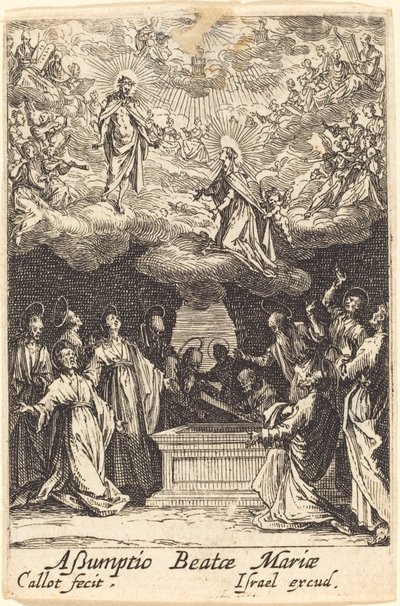 Neitsyt taivaaseenastuminen tekijältä Jacques Callot