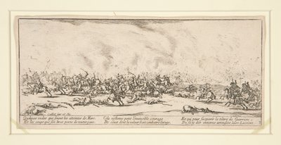 Taistelu, Sodan kurjuudesta ja katastrofeista tekijältä Jacques Callot