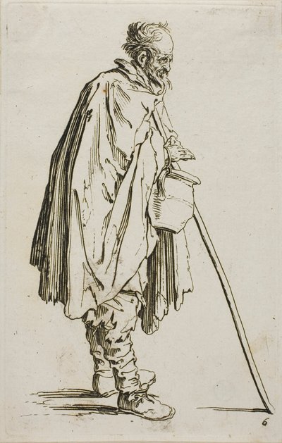 The Beggar with a Footwarmer, levy kuusi The Beggarsilta tekijältä Jacques Callot