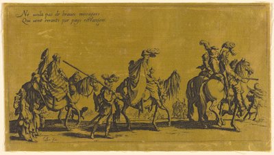 Die Bohemiens marschieren: Die Vorhut tekijältä Jacques Callot