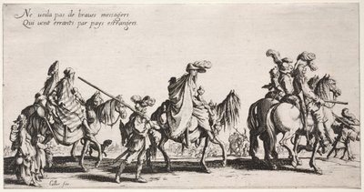 Bohemians: Bohemians Marching: The Vanguard, n. 1621-1625. tekijältä Jacques Callot