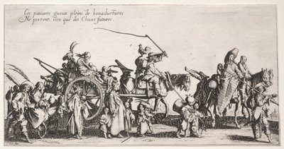 Bohemians, n. 1621-1625. tekijältä Jacques Callot