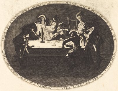 Kortinpelaajat tekijältä Jacques Callot