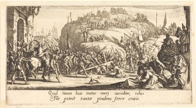 Ristin kantaminen tekijältä Jacques Callot