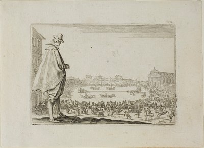 Chariot Races Santa Mariassa, Capricesista tekijältä Jacques Callot