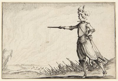 Jalkautunut komentaja tekijältä Jacques Callot