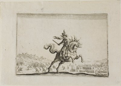 Commander on Horseback, Capricesista tekijältä Jacques Callot