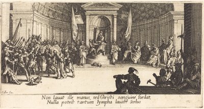 Tuomio kuolemaan tekijältä Jacques Callot