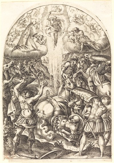 Pyhän Paavalin kääntymys tekijältä Jacques Callot