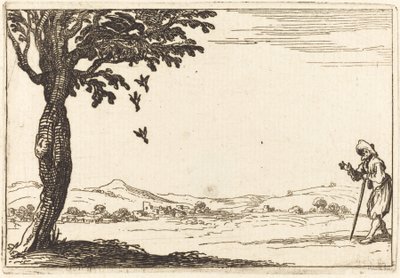 Varis ja hänen nuorensa tekijältä Jacques Callot