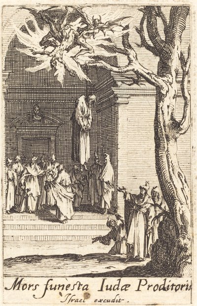 Juudaksen kuolema tekijältä Jacques Callot