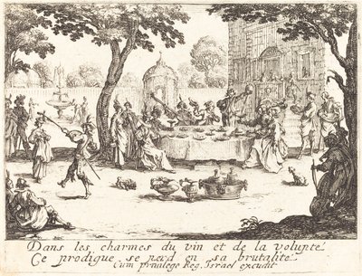 The Dissipation, 1635. tekijältä Jacques Callot