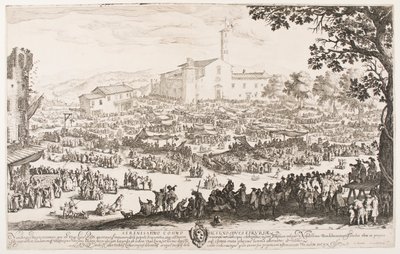 L’Imprunetan markkinat tekijältä Jacques Callot