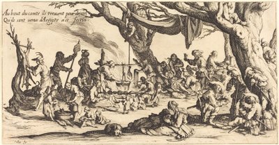 Böömiläisten juhla tekijältä Jacques Callot
