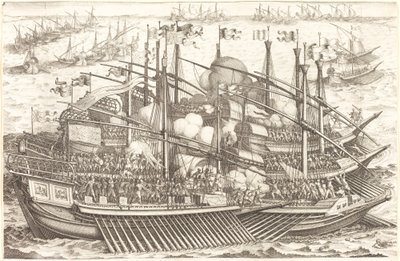 Ensimmäinen meritaistelu tekijältä Jacques Callot