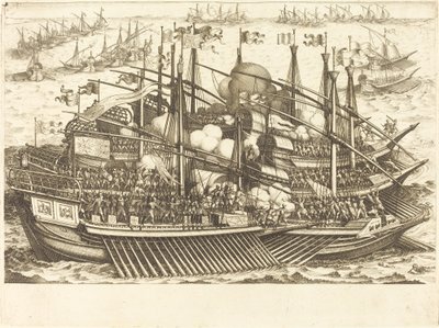 Ensimmäinen meritaistelu tekijältä Jacques Callot