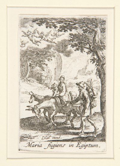 Lento Egyptiin, ei. 9 Neitsyen elämästä tekijältä Jacques Callot