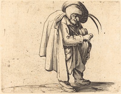 Hurdy-Gurdy Player tekijältä Jacques Callot