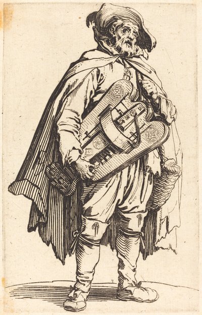 Hurdy-Gurdy Player tekijältä Jacques Callot