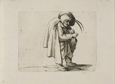 The Hurdy-Gurdy Player, Varie Figure Gobbi tekijältä Jacques Callot