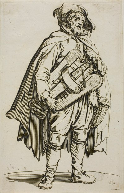 The Hurdy-Gurdy Player, levy kaksi The Beggarsilta tekijältä Jacques Callot