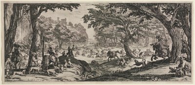 Suuri metsästys tekijältä Jacques Callot