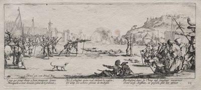 Sodan suuret kurjuudet: Tuliryhmä tekijältä Jacques Callot