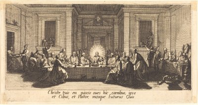 Viimeinen ehtoollinen tekijältä Jacques Callot