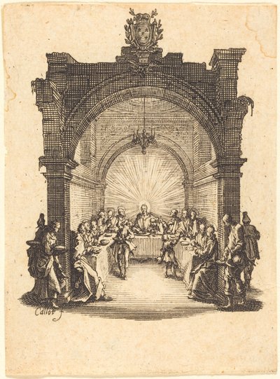 Viimeinen ehtoollinen tekijältä Jacques Callot