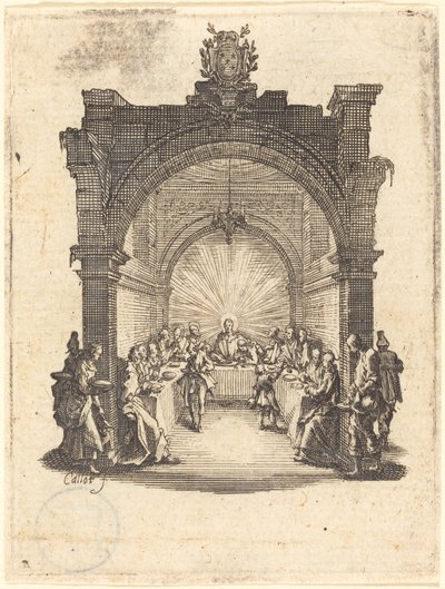 Viimeinen ehtoollinen tekijältä Jacques Callot